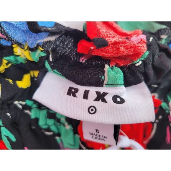 Rixo for Target X women's off the shoulder floral maxi dress - size 8 - Picture 6 of 9